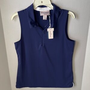 Tommy Bahama  Women's Size Large Golf Deep Blue Sleeveless Tank Top NWT